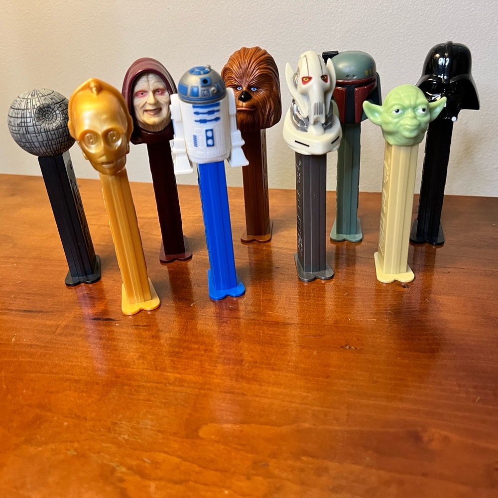 Vintage PEZ dispensers 9 Star Wars